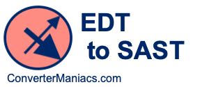 edt to south africa time|EDT to South Africa Time Converter .